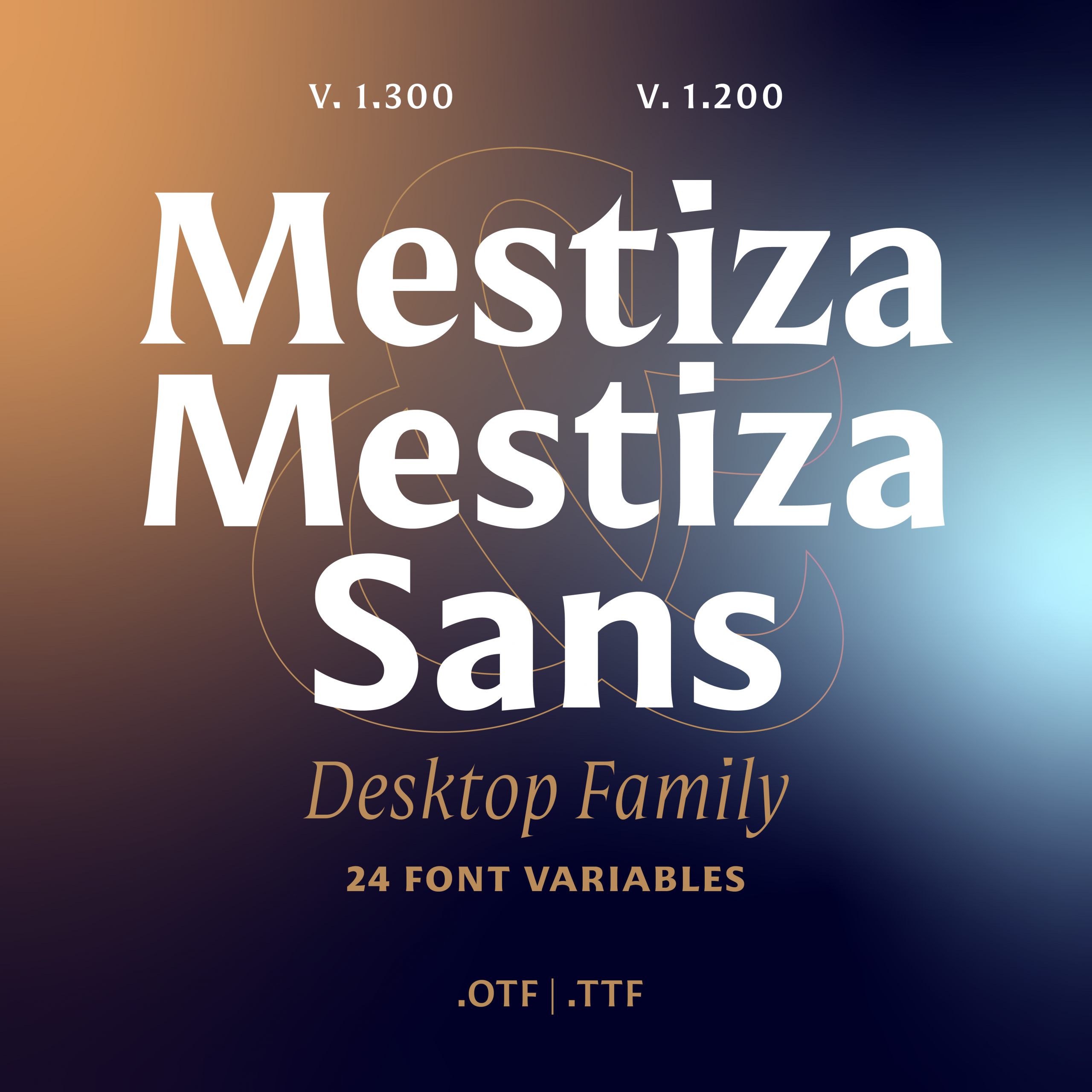 Mestiza & Mestiza Sans Desktop Pack