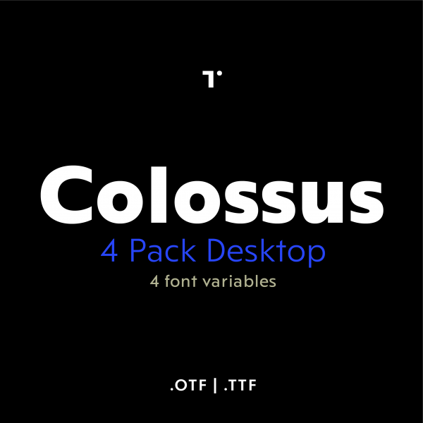 Colossus 4 Pack Desktop