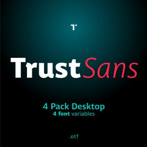 Trust Sans 4 Pack Desktop