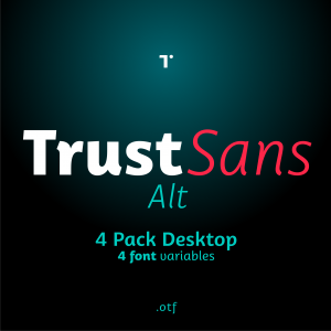 Trust Sans Alt 4 Pack Desktop