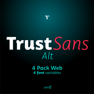 Trust Sans Alt 4 Pack Web
