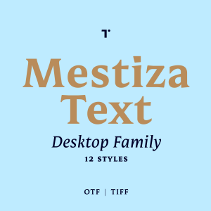 Mestiza Text Desktop